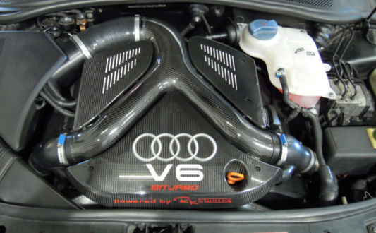 Motorraumveredelung Audi S4
