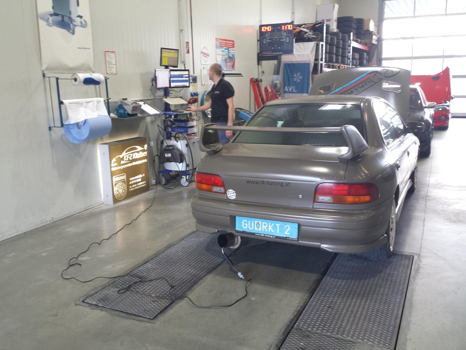 Abgastest Abgas Test